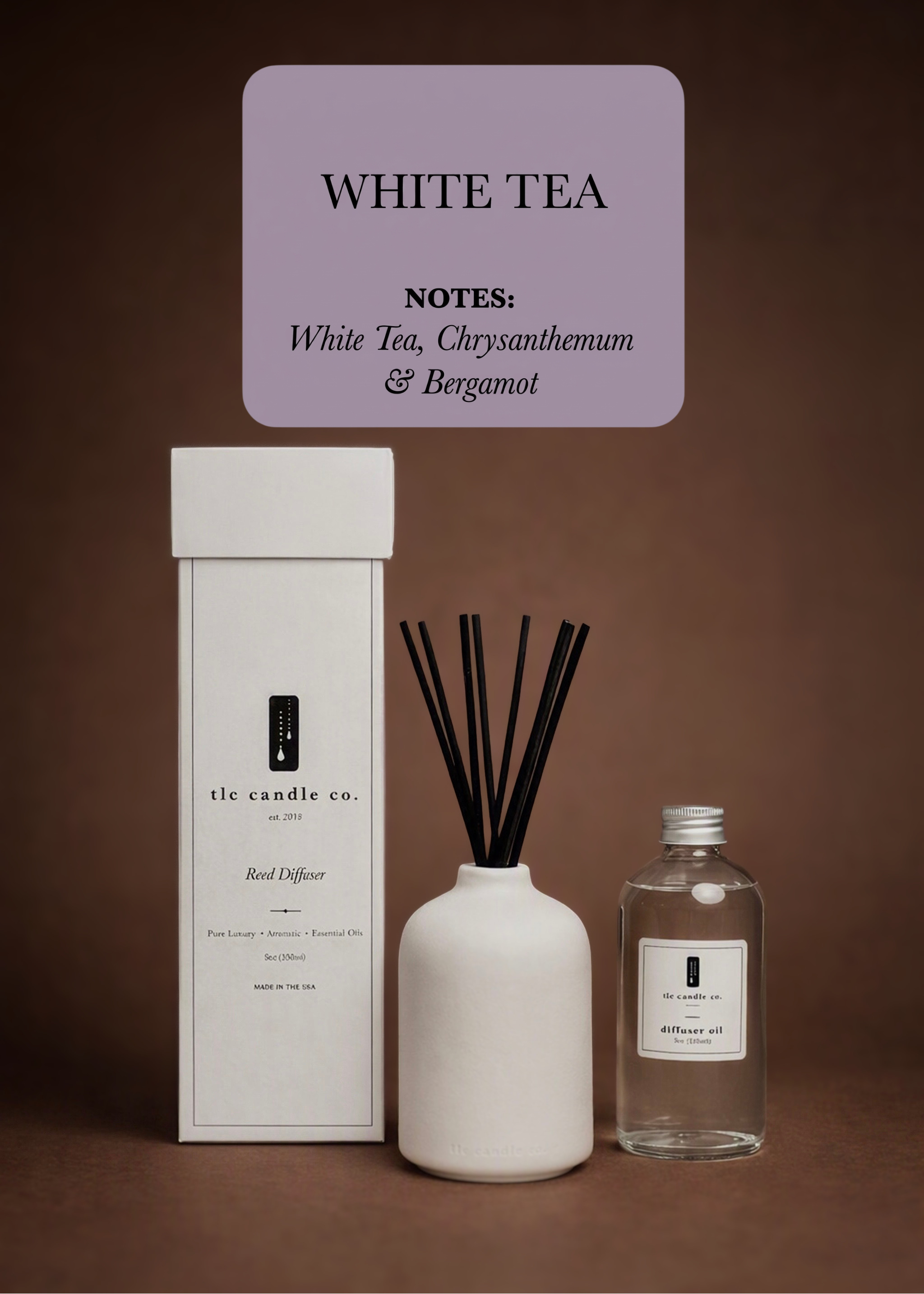 White Tea – Reed Diffuser