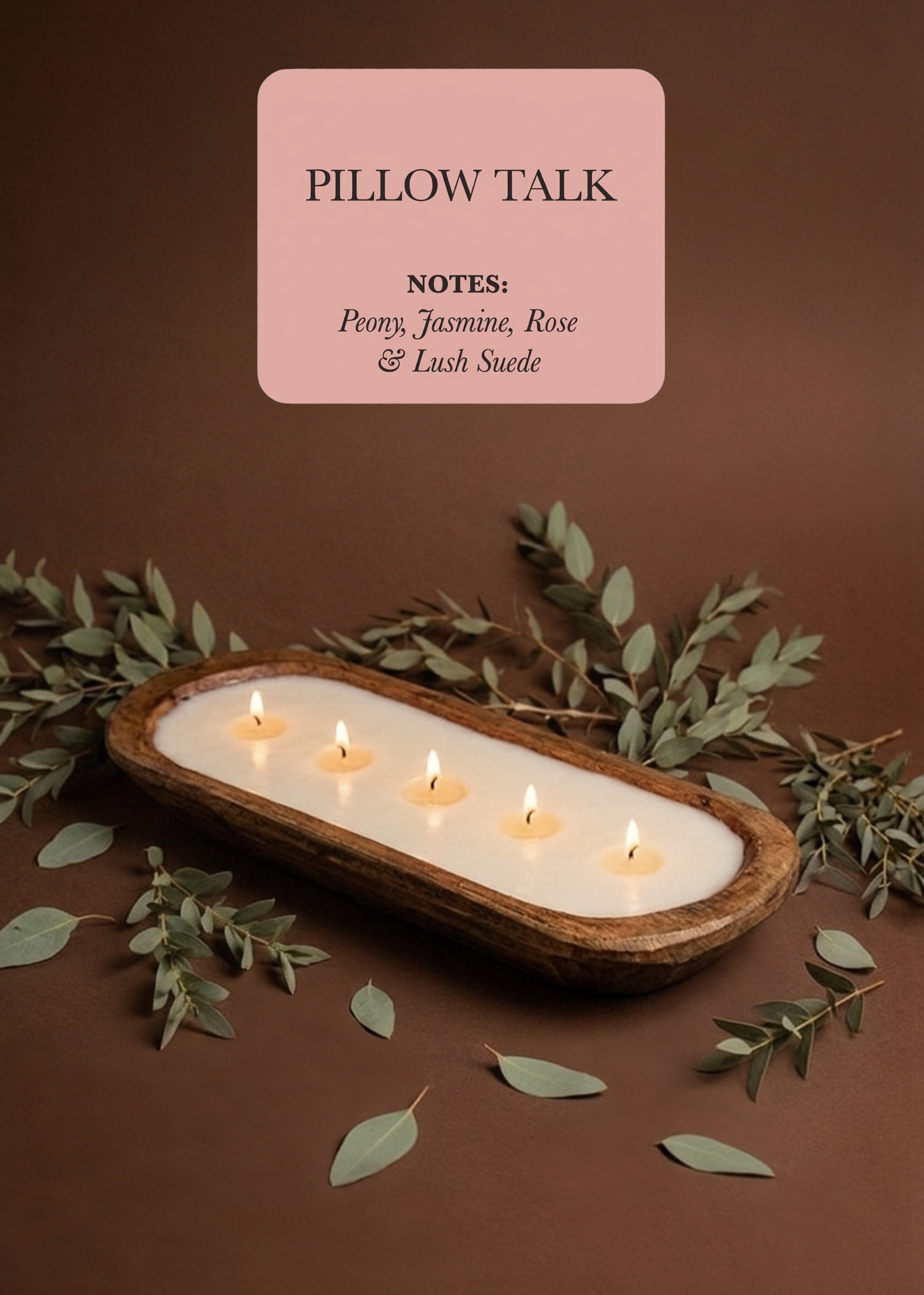 Pillow Talk – 5‑Wick Dough Bowl Soy Candle