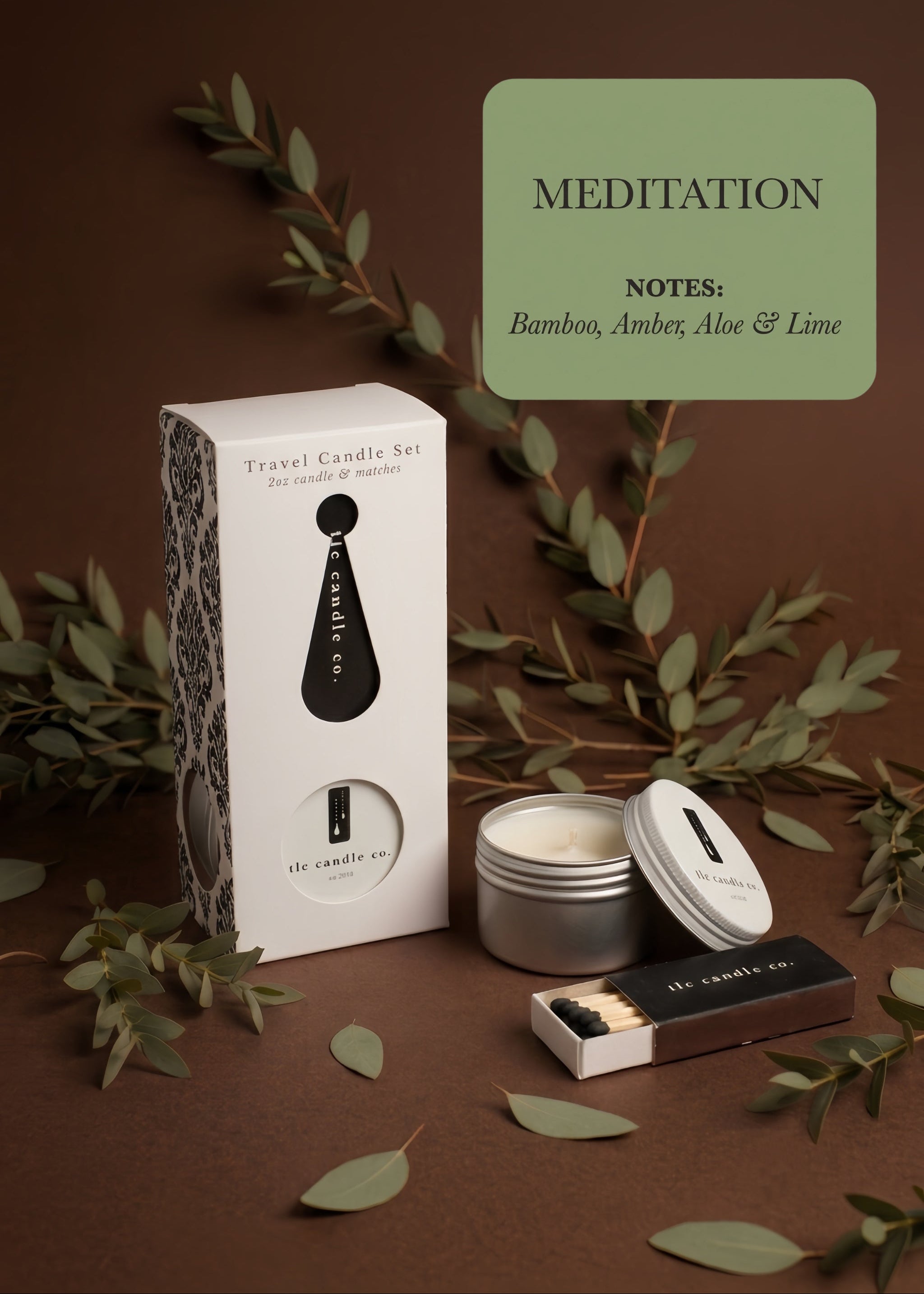 Meditation – Travel Candle with Matches