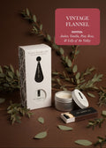 Vintage Flannel – Travel Candle with Matches