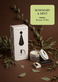 Rosemary & Mint – Travel Candle with Matches