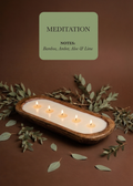 Meditation – 5‑Wick Dough Bowl Soy Candle